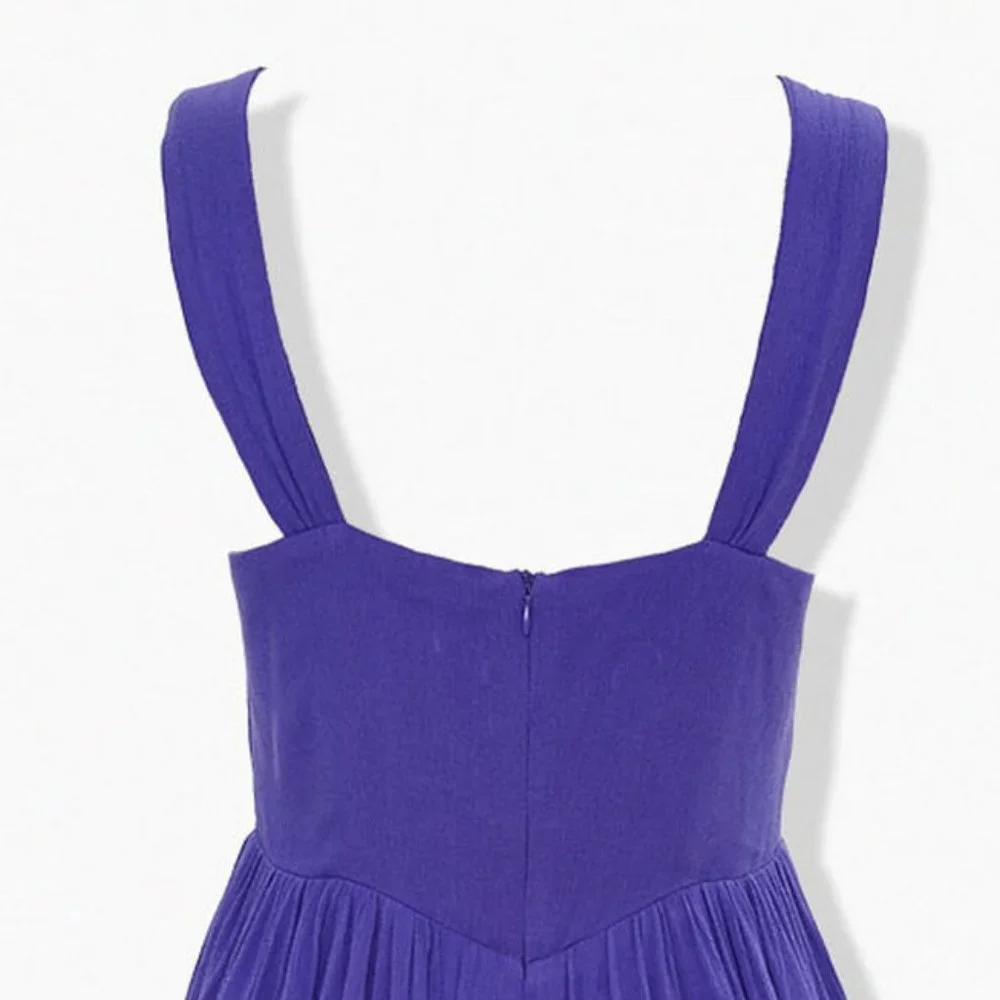 FOREVER 21 Button-Front Sweetheart Romper Size M - Picture 7 of 7
